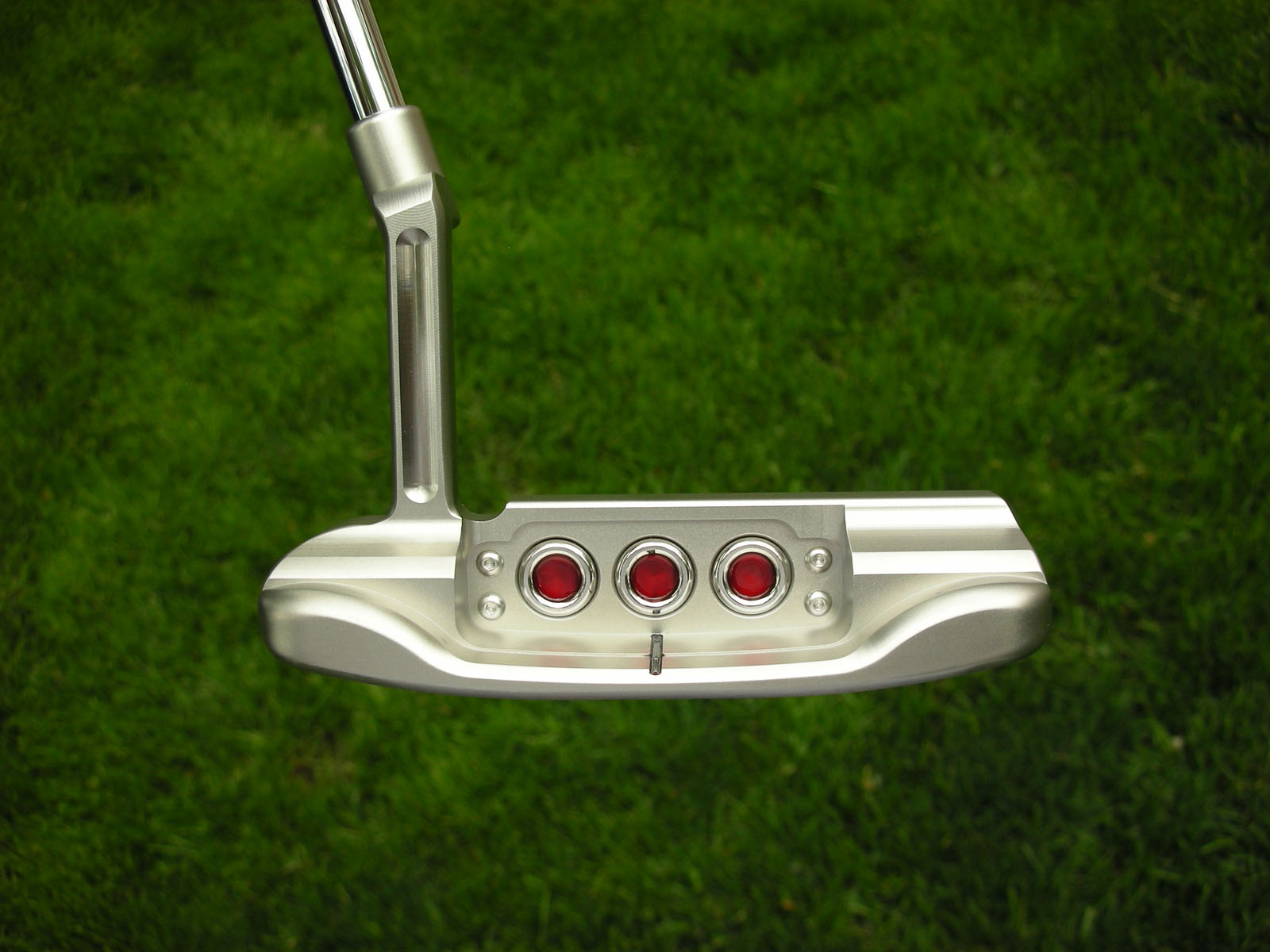 Scotty Cameron DEEP MILLED Super Rat TOUR GSS Insert Silver Mist   34 