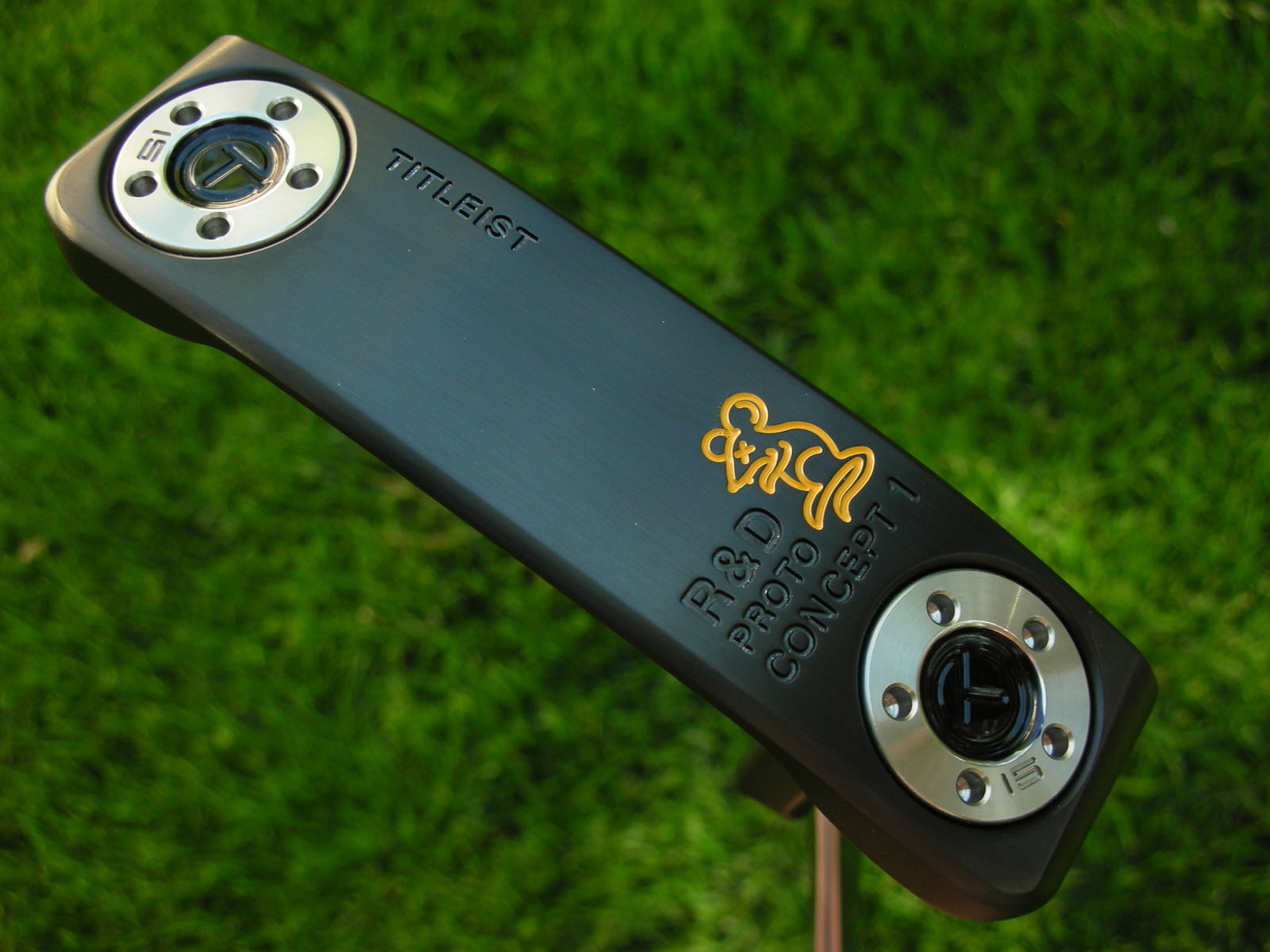 Scotty Cameron   DEEP MILLED   Tour BLACK Rat #1 Prototype   35 350G 